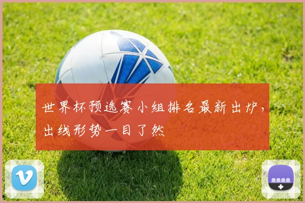 世界杯预选赛小组排名最新出炉，出线形势一目了然