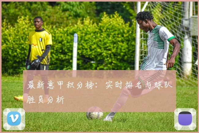 最新意甲积分榜：实时排名与球队胜负分析
